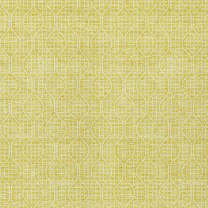 Homeroots 3' Stylish Beige And Ivory Geometric Washable Rug For Indoor And Outdoor Spaces, Durable Design 5' X 8' Polyester 595698