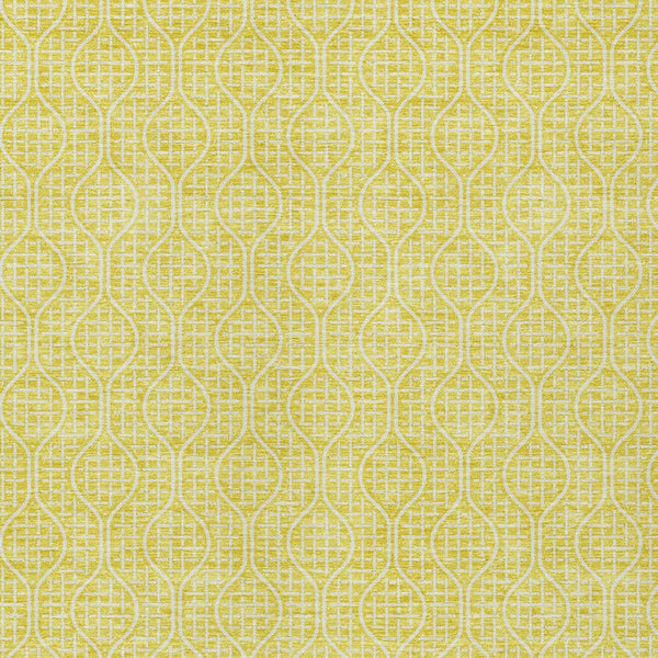 Homeroots 3' Stylish Beige And Ivory Geometric Washable Rug For Indoor And Outdoor Spaces, Durable Design 5' X 8' Polyester 595698