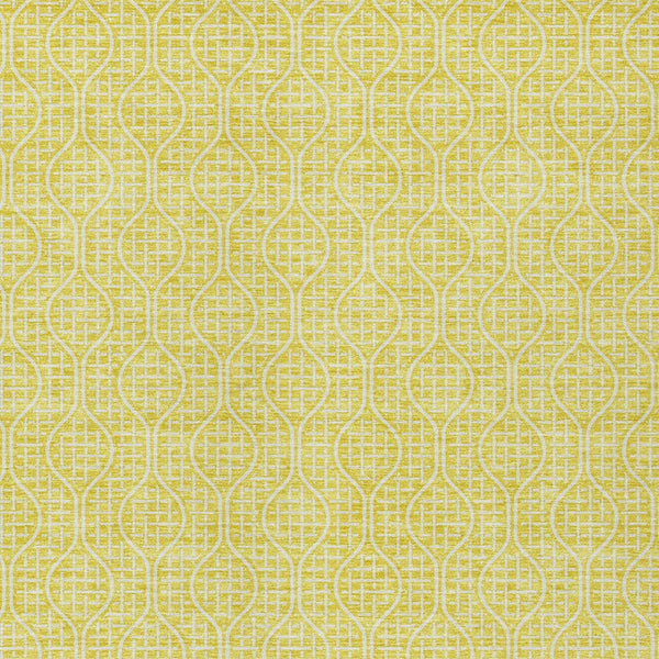 Homeroots 3' Stylish Beige And Ivory Geometric Washable Rug For Indoor And Outdoor Spaces, Durable Design 8' X 10' Polyester 595700