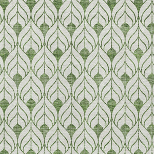 Homeroots 3' Beige And Ivory Geometric Washable Area Rug For Indoor & Outdoor Spaces, Durable And Stylish 9' X 12' Polyester 595731