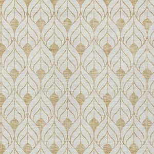 Homeroots 3' Beige And Ivory Geometric Washable Area Rug For Indoor & Outdoor Spaces, Durable And Stylish 8' X 10' Polyester 595736