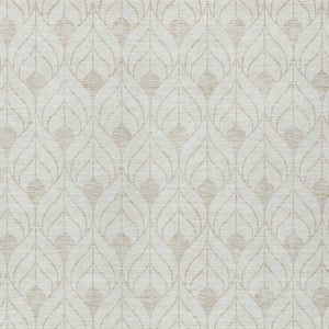 Homeroots 3' Beige And Ivory Geometric Washable Area Rug For Indoor & Outdoor Spaces, Durable And Stylish 3' X 5' Polyester 595745