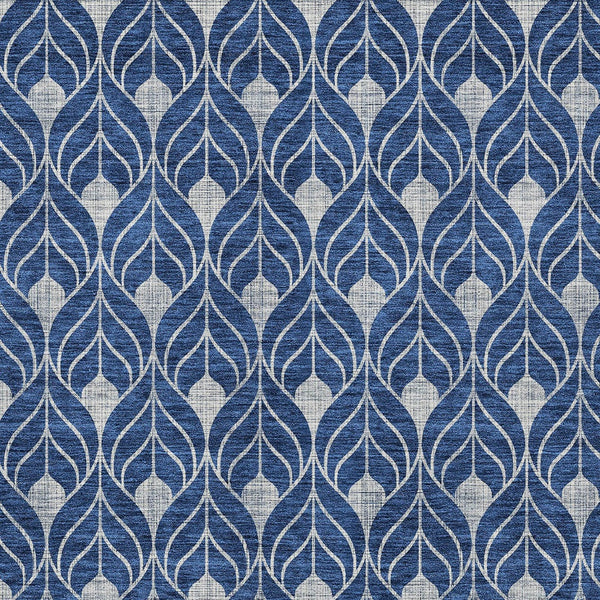 Homeroots 3' Beige And Ivory Geometric Washable Area Rug For Indoor & Outdoor Spaces, Durable And Stylish 5' X 8' Polyester 595752