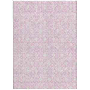 Homeroots 3' Beige And Ivory Geometric Washable Area Rug For Indoor & Outdoor Spaces, Durable And Stylish 10' X 14' Polyester 595762