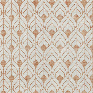 Homeroots 3' Beige And Ivory Geometric Washable Area Rug For Indoor & Outdoor Spaces, Durable And Stylish 3' X 5' Polyester 595763