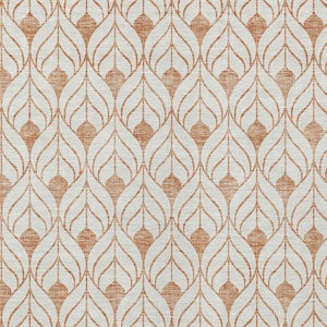 Homeroots 3' Beige And Ivory Geometric Washable Area Rug For Indoor & Outdoor Spaces, Durable And Stylish 8' X 10' Polyester 595766