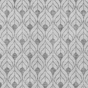 Homeroots 3' Beige And Ivory Geometric Washable Area Rug For Indoor & Outdoor Spaces, Durable And Stylish 3' X 5' Polyester 595769