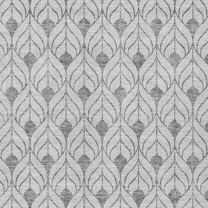 Homeroots 3' Beige And Ivory Geometric Washable Area Rug For Indoor & Outdoor Spaces, Durable And Stylish 8' X 10' Polyester 595772