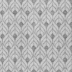 Homeroots 3' Beige And Ivory Geometric Washable Area Rug For Indoor & Outdoor Spaces, Durable And Stylish 10' X 14' Polyester 595774