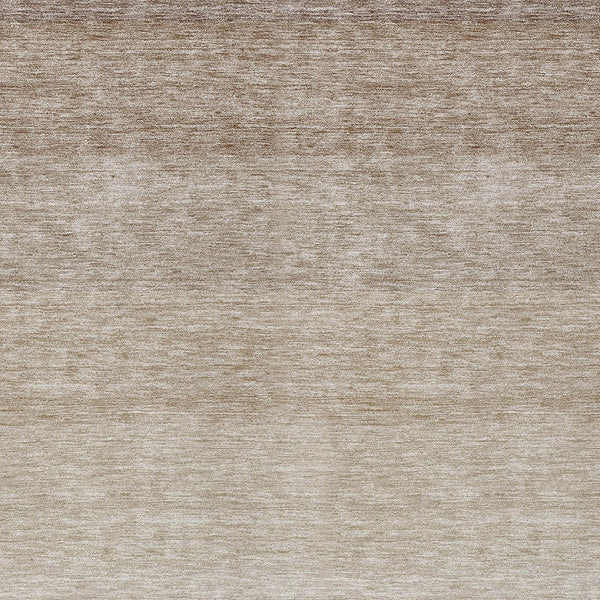Homeroots 3' Beige And Ivory Ombre Area Rug - Stylish, Washable Design For Indoor & Outdoor Use, Durable Fun! 9' X 12' Polyester 595785