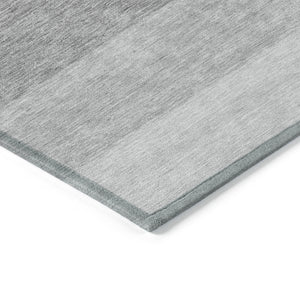 Homeroots 3' Beige And Ivory Ombre Area Rug - Stylish, Washable Design For Indoor & Outdoor Use, Durable Fun! 10' X 14' Polyester 595792