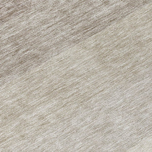Homeroots 3' Beige And Ivory Ombre Area Rug - Stylish, Washable Design For Indoor & Outdoor Use, Durable Fun! 8' Round Polyester 595795