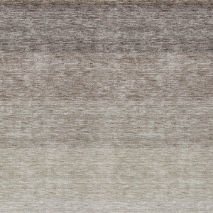 Homeroots 3' Beige And Ivory Ombre Area Rug - Stylish, Washable Design For Indoor & Outdoor Use, Durable Fun! 8' X 10' Polyester 595796