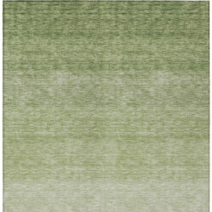 Homeroots 3' Beige And Ivory Ombre Area Rug - Stylish, Washable Design For Indoor & Outdoor Use, Durable Fun! 3' X 5' Polyester 595805