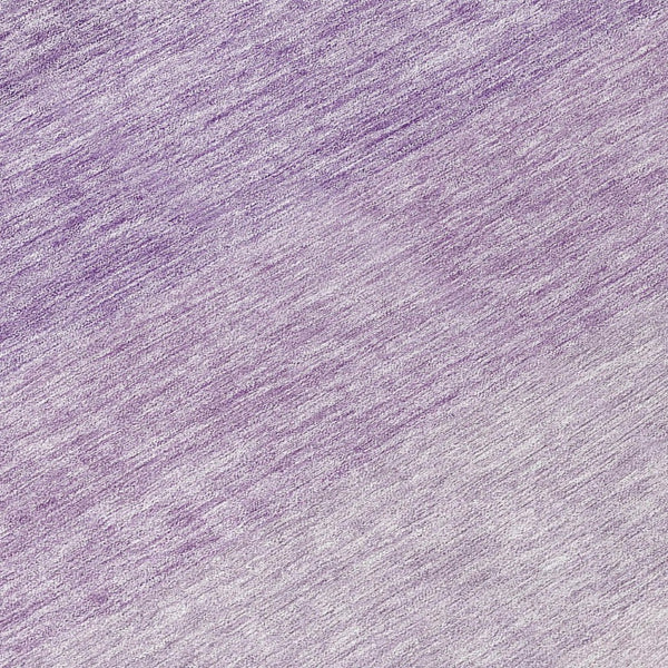 HomeRoots 5' Modern Purple Ombre Area Rug - Soft, Durable, and Washable for Indoor & Outdoor Spaces 8' Round 595831