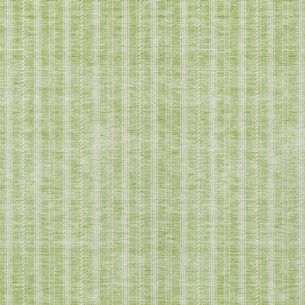 Homeroots 3' Artichoke Green And Ivory Striped Washable Rug For Indoor And Outdoor Spaces - Durable Design 9' X 12' Polyester 595845