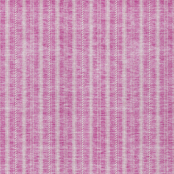 Homeroots 3' Artichoke Green And Ivory Striped Washable Rug For Indoor And Outdoor Spaces - Durable Design 5' X 8' Polyester 595854