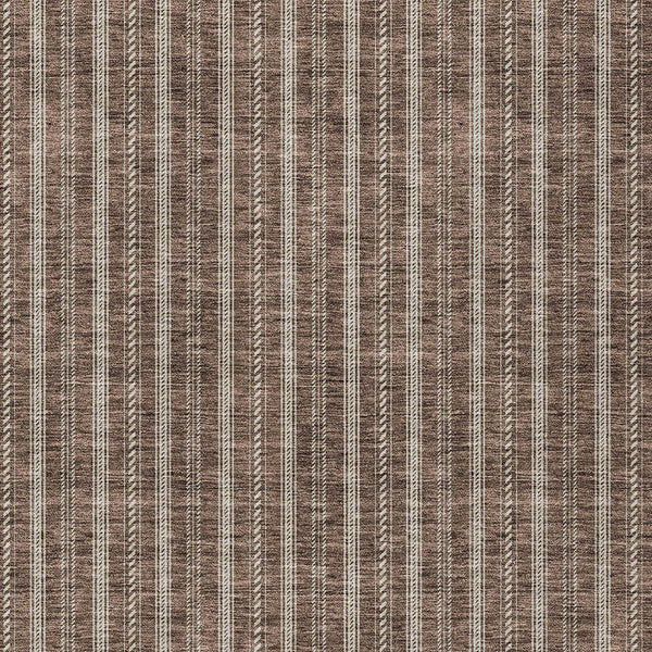 Homeroots 3' Artichoke Green And Ivory Striped Washable Rug For Indoor And Outdoor Spaces - Durable Design 10' X 14' Polyester 595864