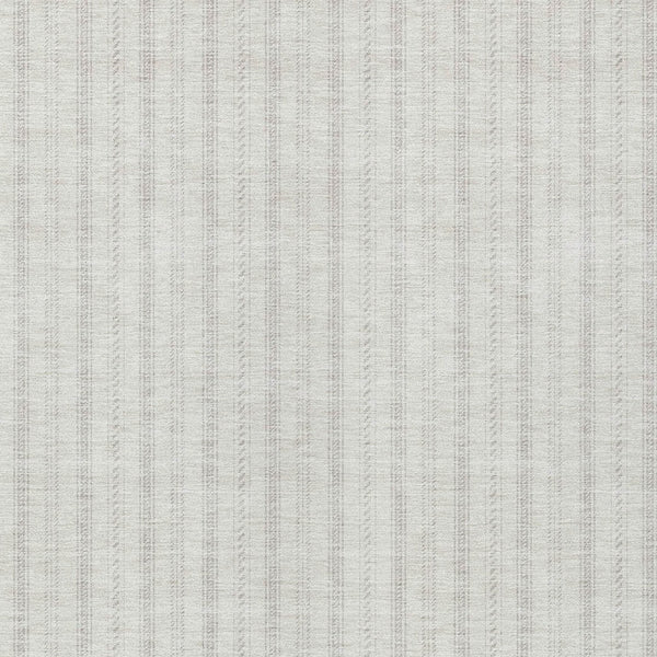 Homeroots 3' Artichoke Green And Ivory Striped Washable Rug For Indoor And Outdoor Spaces - Durable Design 8' X 10' Polyester 595874