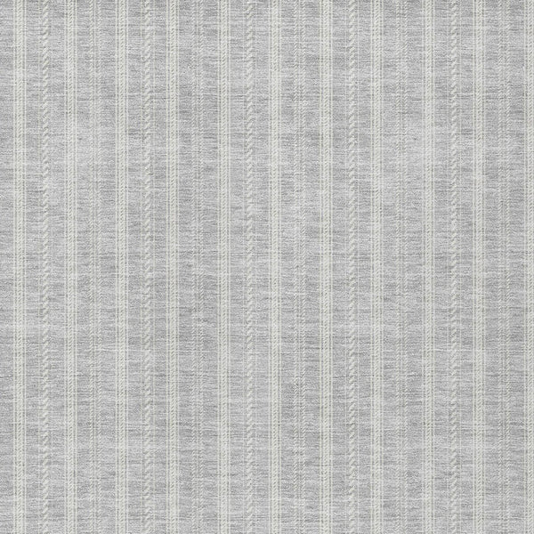 Homeroots 3' Artichoke Green And Ivory Striped Washable Rug For Indoor And Outdoor Spaces - Durable Design 5' X 8' Polyester 595902