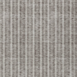 Homeroots 3' Artichoke Green And Ivory Striped Washable Rug For Indoor And Outdoor Spaces - Durable Design 8' X 10' Polyester 595916