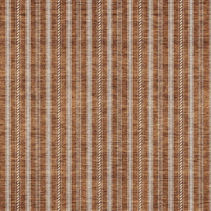 Homeroots 3' Artichoke Green And Ivory Striped Washable Rug For Indoor And Outdoor Spaces - Durable Design 10' X 14' Polyester 595924