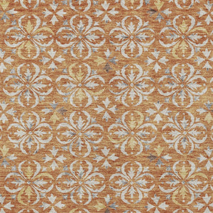 Homeroots 3' Black And Ivory Floral Washable Area Rug - Stylish And Versatile For Indoor Or Outdoor Use 5' X 8' Polyester 595938