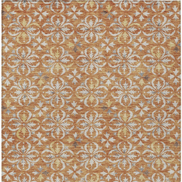 Homeroots 3' Black And Ivory Floral Washable Area Rug - Stylish And Versatile For Indoor Or Outdoor Use 10' X 14' Polyester 595942