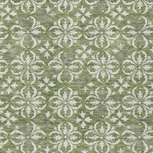 Homeroots 3' Black And Ivory Floral Washable Area Rug - Stylish And Versatile For Indoor Or Outdoor Use 3' X 5' Polyester 595943