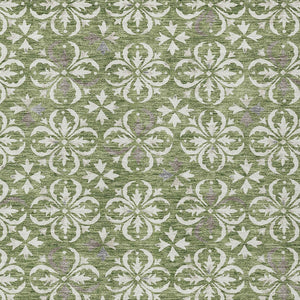 Homeroots 3' Black And Ivory Floral Washable Area Rug - Stylish And Versatile For Indoor Or Outdoor Use 5' X 8' Polyester 595944