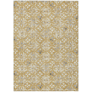 HomeRoots 5' Premium Floral Area Rug - Durable, Washable, Stylish Design for Indoor and Outdoor Use 8' X 10' 595952