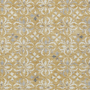 Homeroots 3' Black And Ivory Floral Washable Area Rug - Stylish And Versatile For Indoor Or Outdoor Use 10' X 14' Polyester 595954