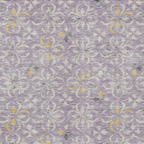 Homeroots 3' Black And Ivory Floral Washable Area Rug - Stylish And Versatile For Indoor Or Outdoor Use 3' X 5' Polyester 595967