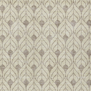 Homeroots 3' Beige And Taupe Geometric Washable Area Rug For Indoor Or Outdoor Use - Stylish And Durable 3' X 5' Polyester 595997