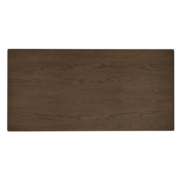 Skovde 72 Inch Rubberwood Rectangular Dining Table Seats Six Modern Scandinavian Style