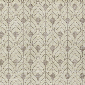 Homeroots 3' Beige And Taupe Geometric Washable Area Rug For Indoor Or Outdoor Use - Stylish And Durable 8' X 10' Polyester 596000