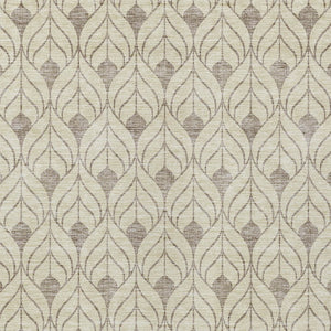 Homeroots 3' Beige And Taupe Geometric Washable Area Rug For Indoor Or Outdoor Use - Stylish And Durable 9' X 12' Polyester 596001
