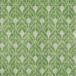 Homeroots 3' Beige And Taupe Geometric Washable Area Rug For Indoor Or Outdoor Use - Stylish And Durable 8' X 10' Polyester 596024