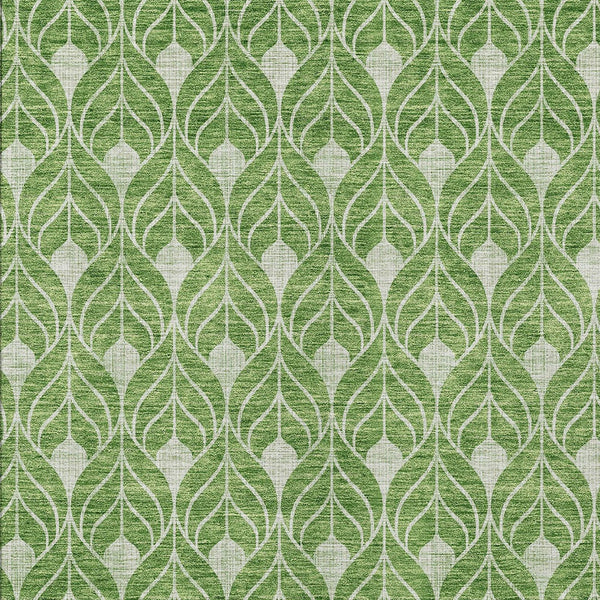 Homeroots 3' Beige And Taupe Geometric Washable Area Rug For Indoor Or Outdoor Use - Stylish And Durable 8' X 10' Polyester 596024