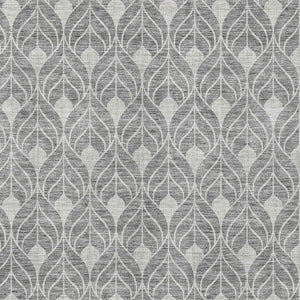 Homeroots 3' Beige And Taupe Geometric Washable Area Rug For Indoor Or Outdoor Use - Stylish And Durable 5' X 8' Polyester 596034