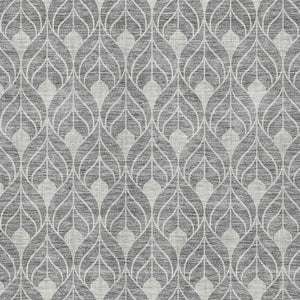 Homeroots 3' Beige And Taupe Geometric Washable Area Rug For Indoor Or Outdoor Use - Stylish And Durable 8' X 10' Polyester 596036