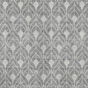 Homeroots 3' Beige And Taupe Geometric Washable Area Rug For Indoor Or Outdoor Use - Stylish And Durable 9' X 12' Polyester 596037