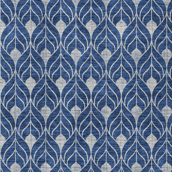 Homeroots 3' Beige And Taupe Geometric Washable Area Rug For Indoor Or Outdoor Use - Stylish And Durable 3' X 5' Polyester 596045