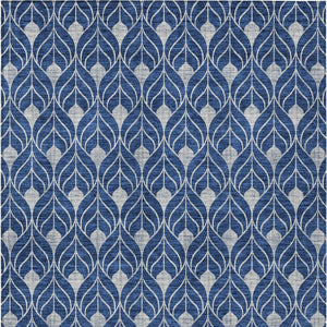 Homeroots 3' Beige And Taupe Geometric Washable Area Rug For Indoor Or Outdoor Use - Stylish And Durable 8' X 10' Polyester 596048