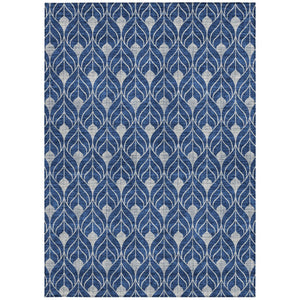 Homeroots 3' Beige And Taupe Geometric Washable Area Rug For Indoor Or Outdoor Use - Stylish And Durable 10' X 14' Polyester 596050