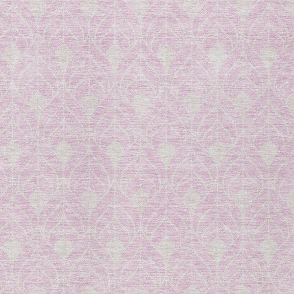 Homeroots 3' Beige And Taupe Geometric Washable Area Rug For Indoor Or Outdoor Use - Stylish And Durable 8' X 10' Polyester 596054