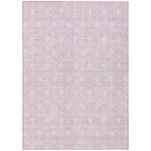 Homeroots 3' Beige And Taupe Geometric Washable Area Rug For Indoor Or Outdoor Use - Stylish And Durable 9' X 12' Polyester 596055
