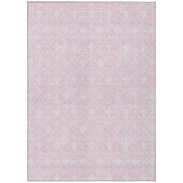 Homeroots 3' Beige And Taupe Geometric Washable Area Rug For Indoor Or Outdoor Use - Stylish And Durable 9' X 12' Polyester 596055