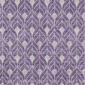 Homeroots 3' Beige And Taupe Geometric Washable Area Rug For Indoor Or Outdoor Use - Stylish And Durable 5' X 8' Polyester 596058