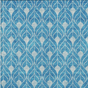 Homeroots 3' Beige And Taupe Geometric Washable Area Rug For Indoor Or Outdoor Use - Stylish And Durable 8' X 10' Polyester 596066